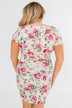Growing In Love Floral Dress- Ivory