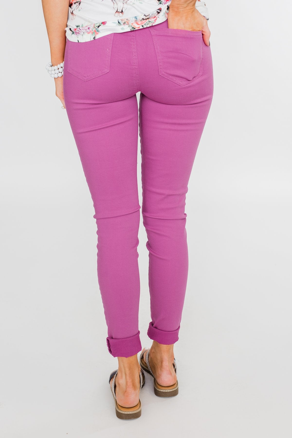 Celebrity Pink Skinny Jeans- Orchid