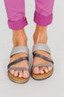 Blowfish Otsi Sandals- Steel & Pewter