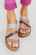 Blowfish Otsi Sandals- Steel & Pewter