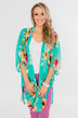 Going Beyond Floral Kimono- Teal