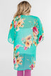 Going Beyond Floral Kimono- Teal