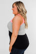Start Today Color Block Tank Top- Neon Pink