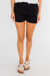 Cinched Waist Shorts- Black