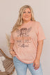 "Nashville Festival" Graphic Tee- Peach