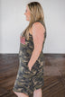 Can't See Me Coming Camo Dress