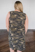 Can't See Me Coming Camo Dress
