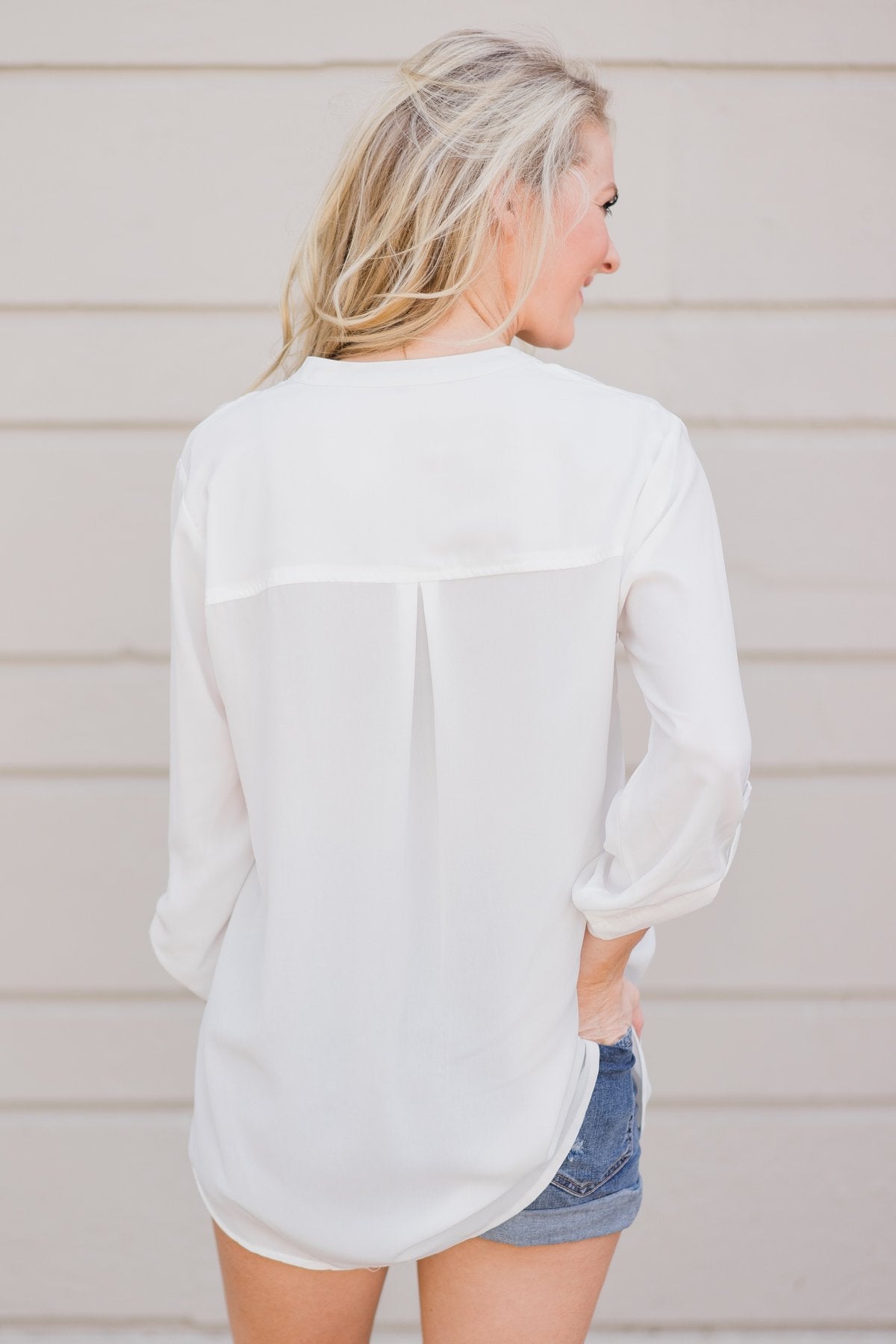 Welcome to the City Top- Ivory