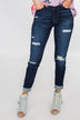 C'est Toi Distressed Skinny Jeans- Natasha Wash