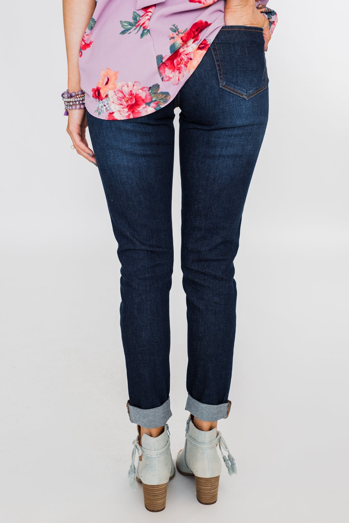 C'est Toi Distressed Skinny Jeans- Natasha Wash