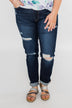 C'est Toi Distressed Skinny Jeans- Natasha Wash