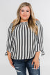 Summer On You Off the Shoulder Top- Black