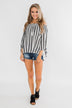 Summer On You Off the Shoulder Top- Black