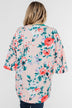 Living in Love Floral Kimono- Pink