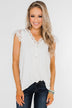 All I've Ever Needed Lace Top- Off White
