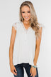 All I've Ever Needed Lace Top- Off White