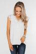 All I've Ever Needed Lace Top- Off White
