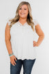 All I've Ever Needed Lace Top- Off White