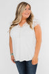 All I've Ever Needed Lace Top- Off White