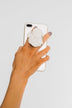Ivory Stone Phone Grip