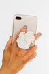 Ivory Stone Phone Grip
