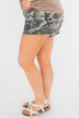 Camouflage Denim Shorts