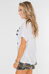 "Wife Life" Short Sleeve Top- White