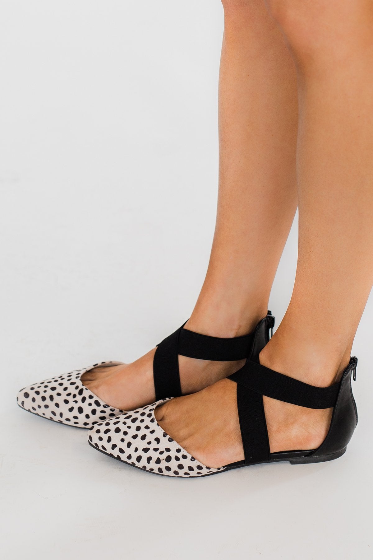 Rampage Prizer Flats- Dalmation Pony