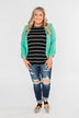Keep It Professional Blazer- Mint