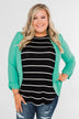 Keep It Professional Blazer- Mint