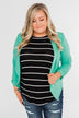 Keep It Professional Blazer- Mint