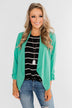 Keep It Professional Blazer- Mint