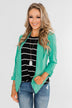 Keep It Professional Blazer- Mint