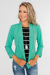 Keep It Professional Blazer- Mint