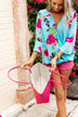 Reversible Tote- Fuchsia/Ivory