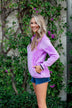 Pulse Exclusive 1/4 Zip Sherpa- Dark Lilac