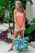 Tropical Oversized Tote