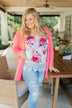 If You Were With Me Floral Tank Top- Ivory