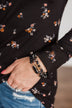 Sparks Of Joy Stackable Beaded Bracelet Set- Black