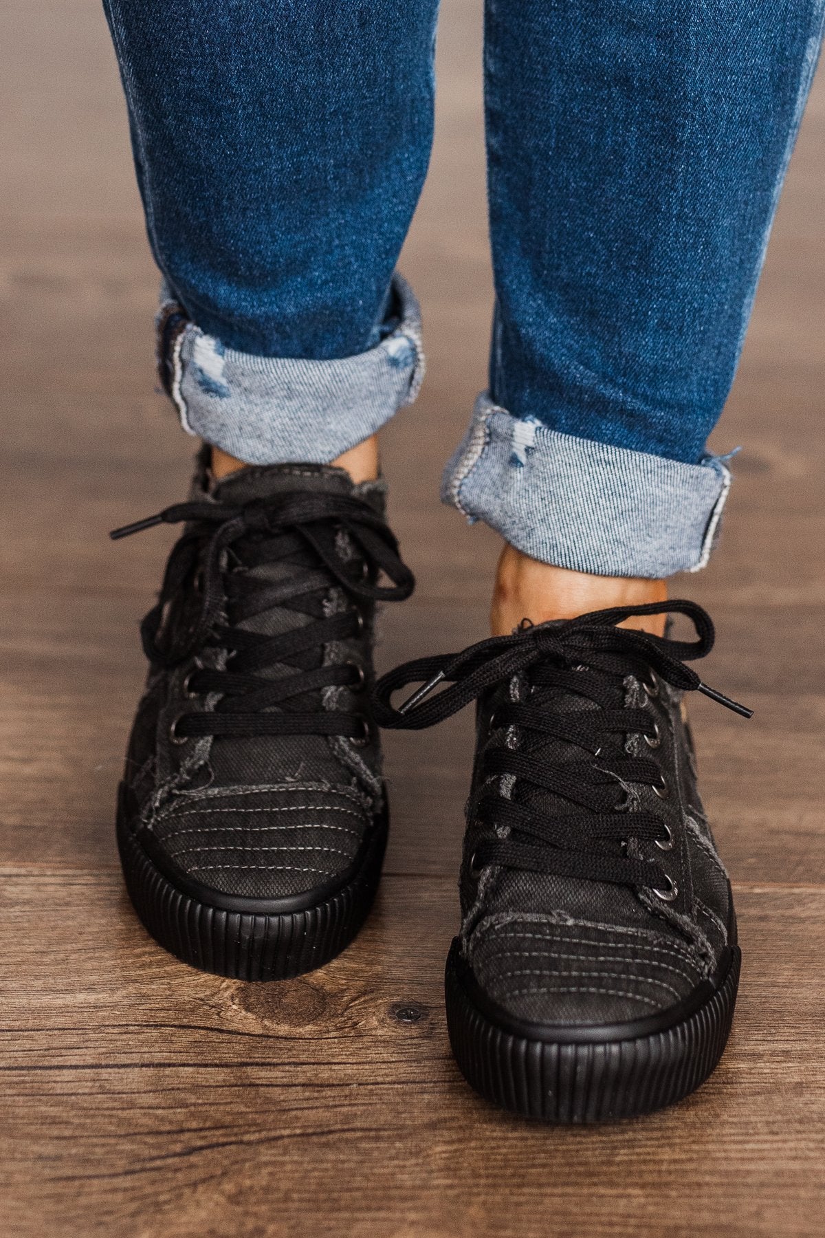 Blowfish Clay Sneakers- Black Smoked