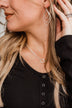 Shining Moments Tiered Dangle Earrings- Silver