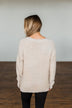 Boost Of Confidence Thick Knit Sweater- Oatmeal