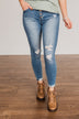 KanCan High Rise Skinny Ankle- Tabitha Wash