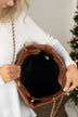 Everyday Quilted Tote Purse- Camel
