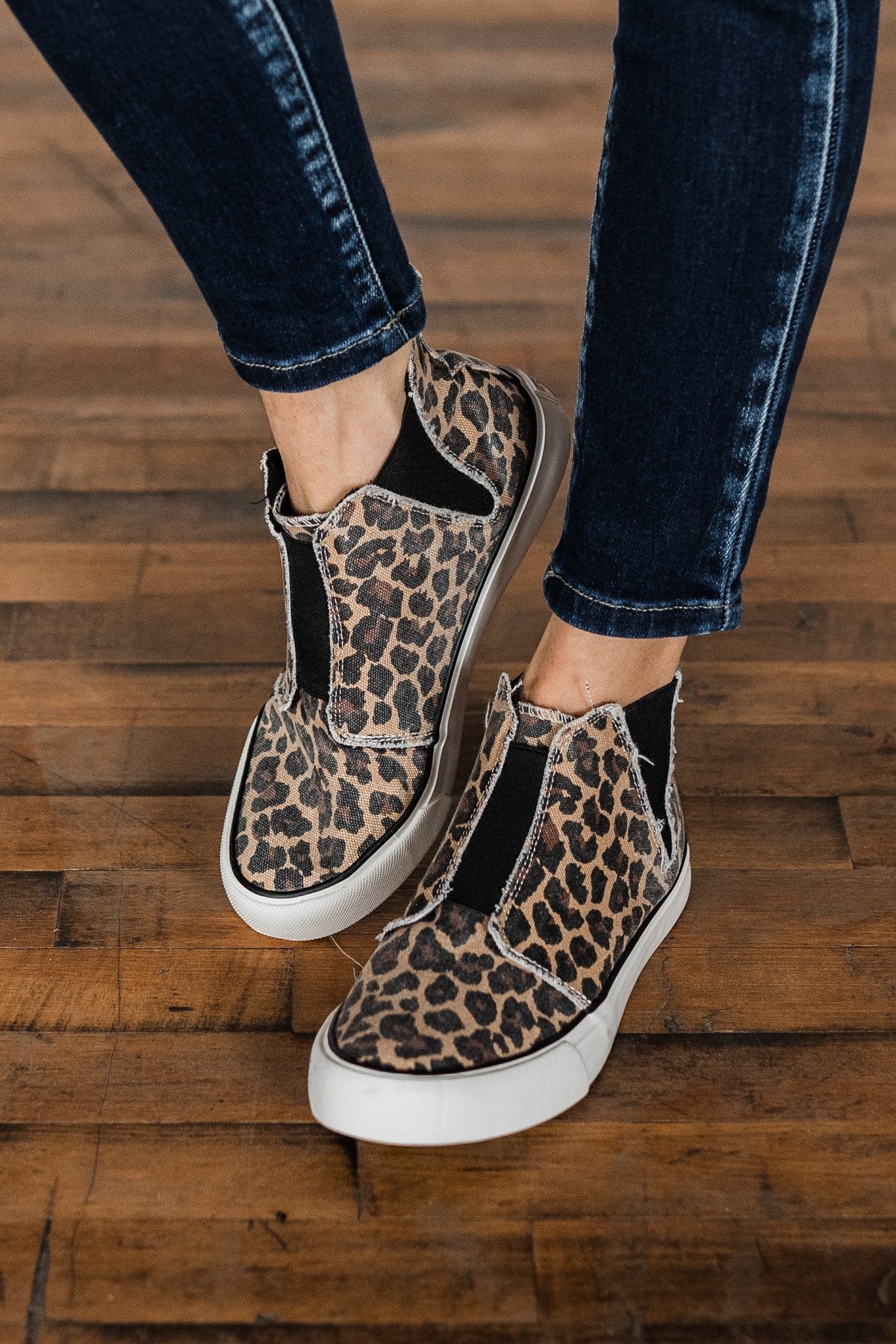 Gypsy Jazz Frankie Sneakers- Leopard