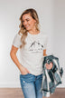 "Take Me To The Mountains" Graphic Tee- Cream