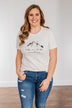 "Take Me To The Mountains" Graphic Tee- Cream
