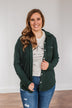 Thread & Supply Free Falling Lightweight Button Down Jacket- Wintergreen