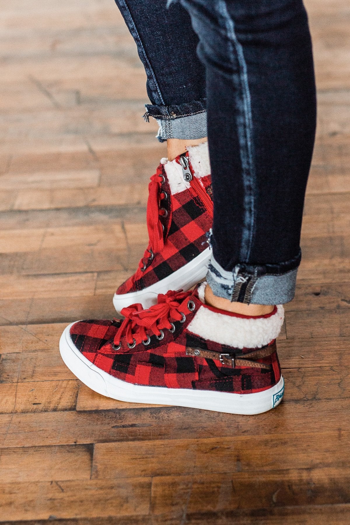 Blowfish Memphis Sneakers- Red Buffalo - Main Image