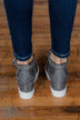 Not Rated Tibi Wedge Sneakers- Grey